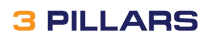 3 Pillars Only logo color